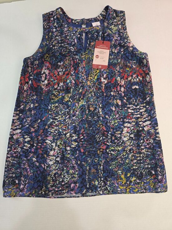 CAbi Tops - New Cabi Sophistication Sleeveless Blouse Stained Glass Blouse Floral Medium #30